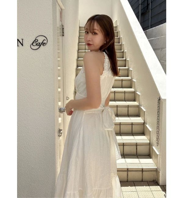 dazzlin「【再生産】アメスリフリルシェイプワンピース」|ワンピース|