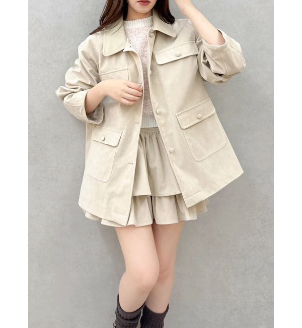 dazzlin「【セットアップ対応】ポケットオーバーブルゾン」|ブルゾン・スタジャン|