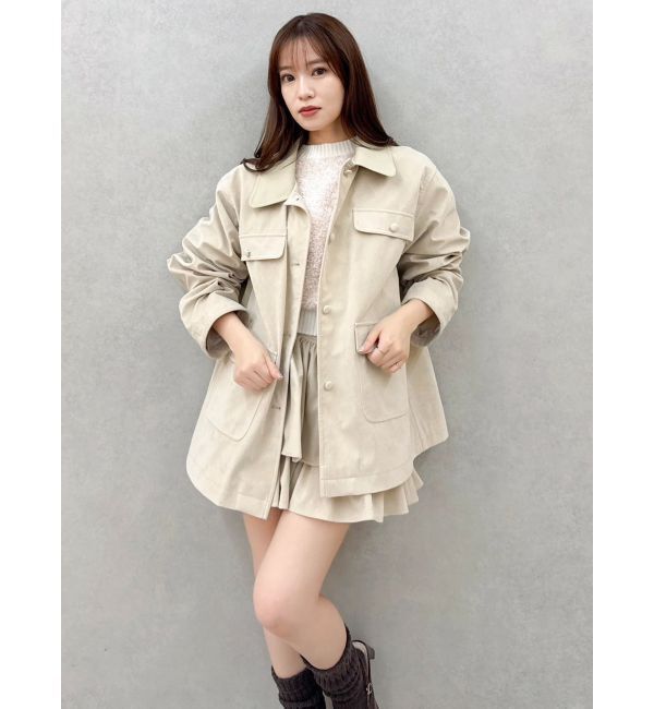 dazzlin「【セットアップ対応】ポケットオーバーブルゾン」|ブルゾン・スタジャン|