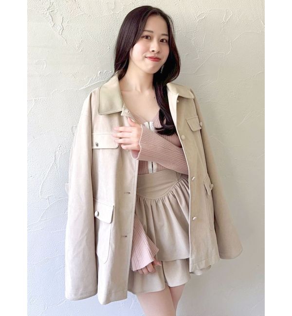 dazzlin「【セットアップ対応】ポケットオーバーブルゾン」|ブルゾン・スタジャン|