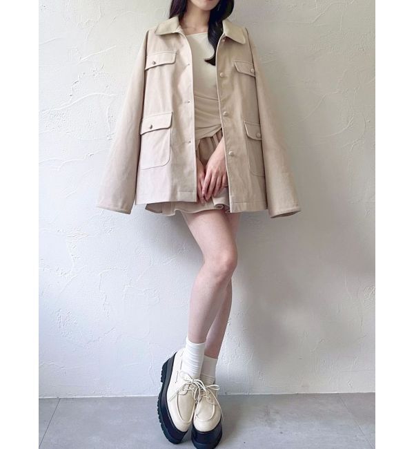 dazzlin「【セットアップ対応】ポケットオーバーブルゾン」|ブルゾン・スタジャン|