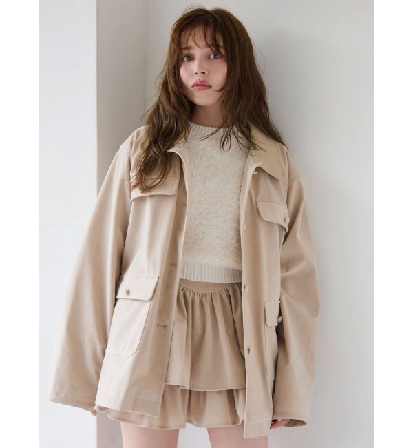 dazzlin「【セットアップ対応】ポケットオーバーブルゾン」|ブルゾン・スタジャン|