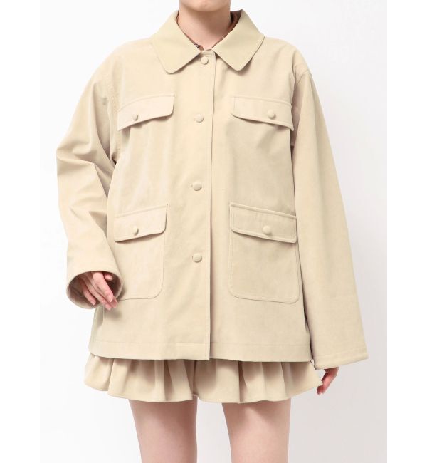 dazzlin「【セットアップ対応】ポケットオーバーブルゾン」|ブルゾン・スタジャン|