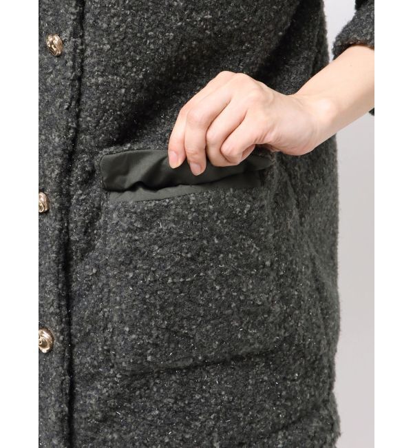 dazzlin「【20周年記念復刻！】ボアフレンチブルゾン」|ブルゾン・スタジャン|