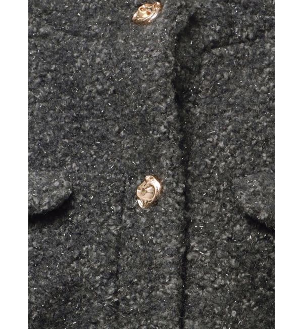 dazzlin「【20周年記念復刻！】ボアフレンチブルゾン」|ブルゾン・スタジャン|