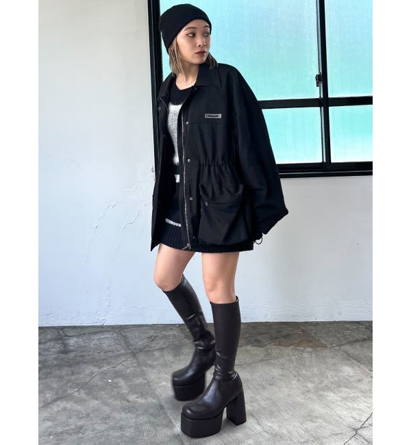 EMODA「バルキープランプフィットブーツ」|ロングブーツ|