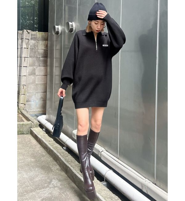 EMODA「バルキープランプフィットブーツ」|ロングブーツ|