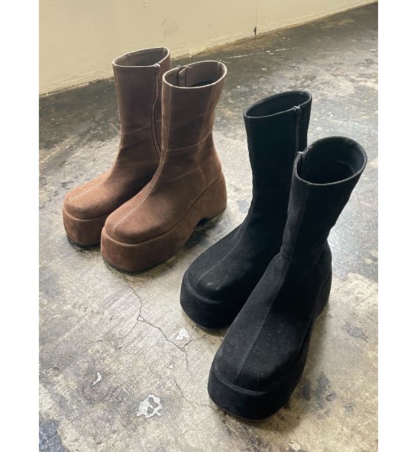 EMODA「スウェードショートブーツ」|ショートブーツ|