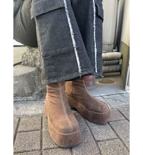 EMODA「スウェードショートブーツ」|ショートブーツ|