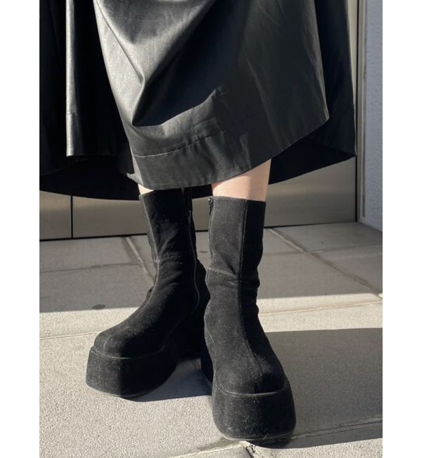 EMODA「スウェードショートブーツ」|ショートブーツ|