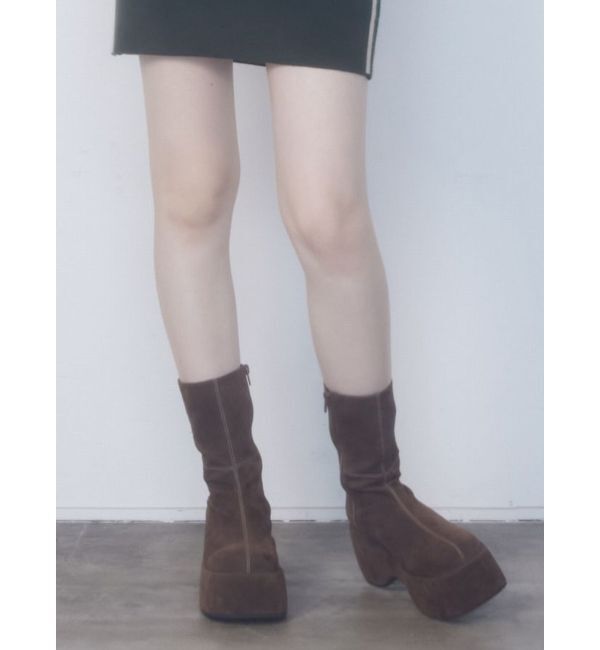 EMODA「スウェードショートブーツ」|ショートブーツ|