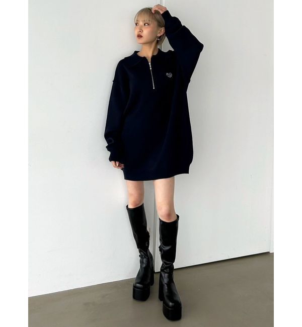 EMODA「バルキープランプフィットブーツ」|ロングブーツ|