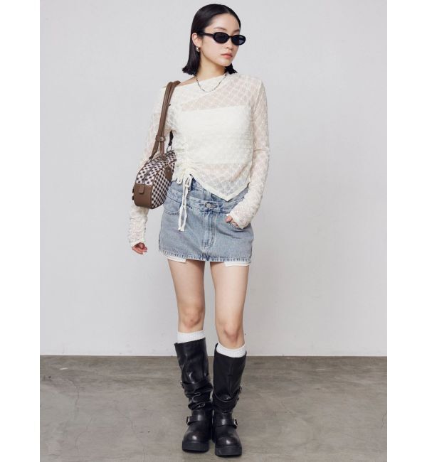 EMODA「ルーズベルトブーツ」|ロングブーツ|