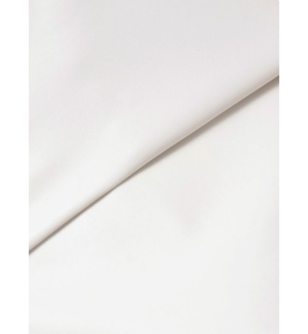 MERCURYDUO「フェイクレザーコンパクトライダースジャケット」|ライダースジャケット|