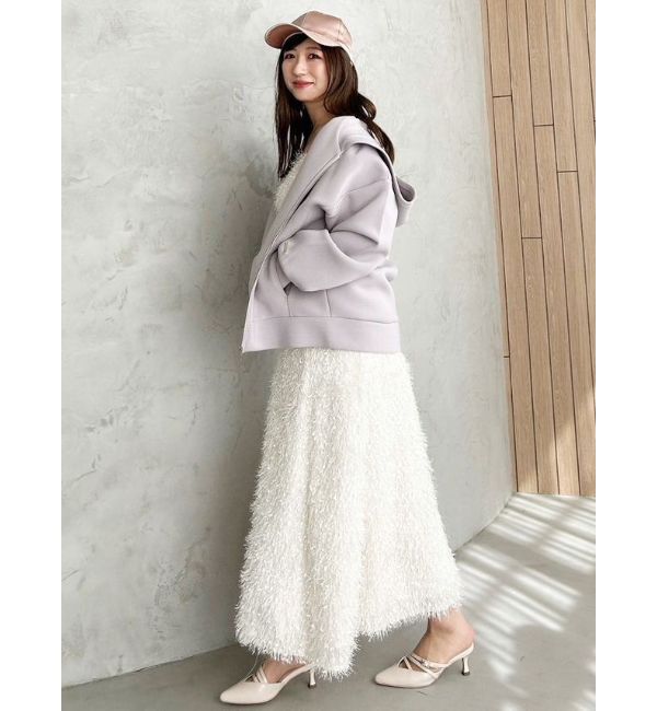 MERCURYDUO「ポインテッドストラップミュール」|パンプス|