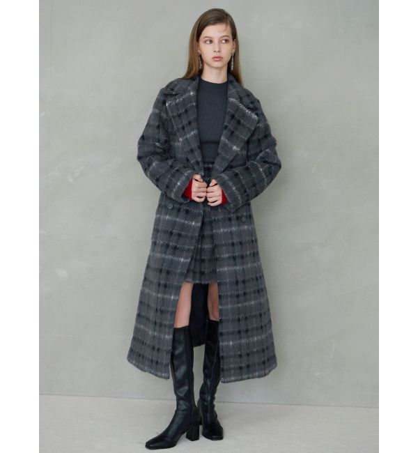 MERCURYDUO「シャギーチェックボックスプリーツミニスカパン」|その他|