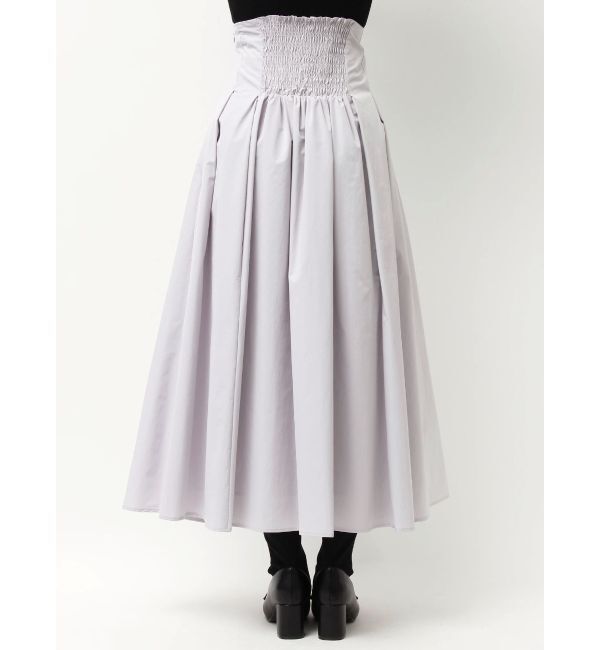 MERCURYDUO「タフタタックフレアスカート」|スカート|