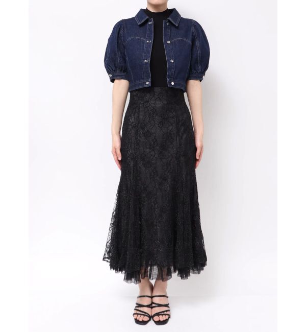 MERCURYDUO「パフスリーブデニムジャケット」|デニムジャケット|