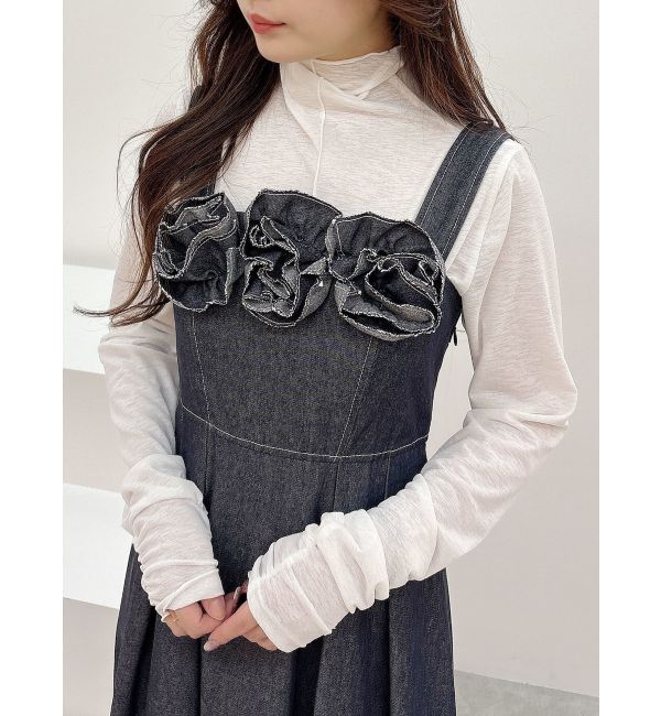 MERCURYDUO「ハイネックシアートップス」|Tシャツ・カットソー|