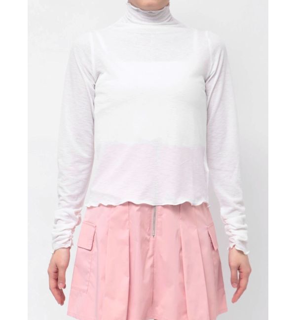 MERCURYDUO「ハイネックシアートップス」|Tシャツ・カットソー|