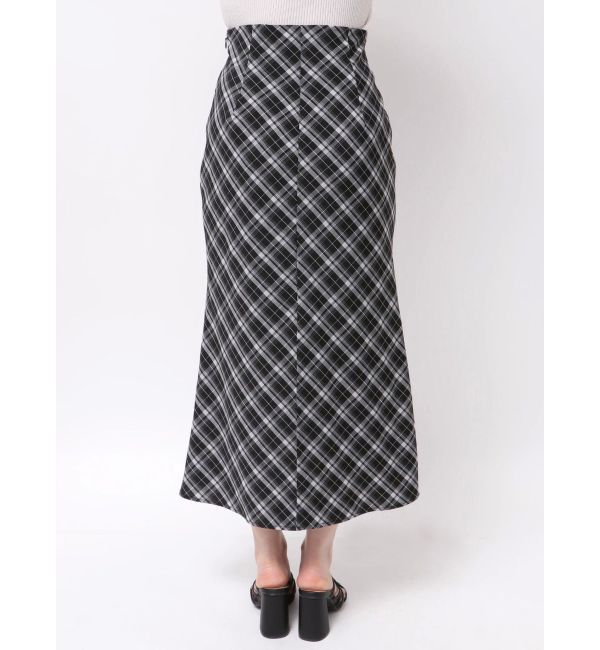 MERCURYDUO「バイアスナロースカート」|スカート|