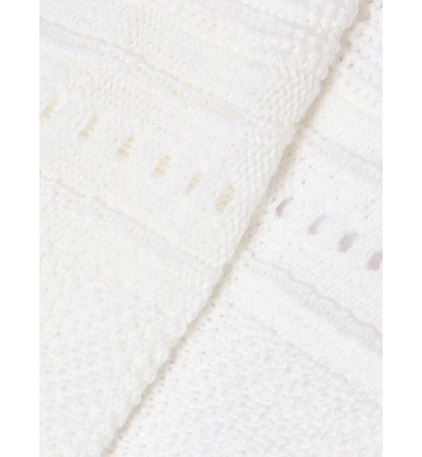 MERCURYDUO「ショルダーレースアップカーデ」|カーディガン|