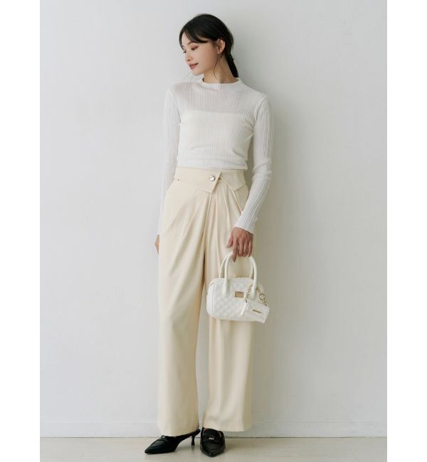 MERCURYDUO「アシメタックワイドパンツ」|その他|