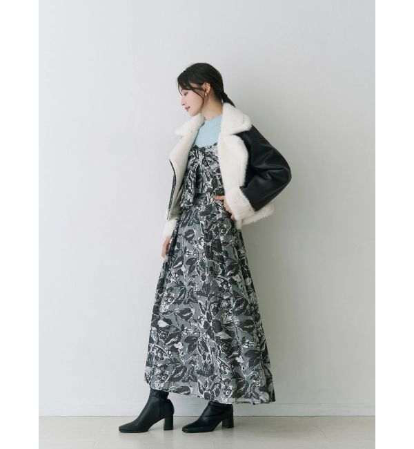 MERCURYDUO「フェイクレザームートンボンバージャケット」|その他|