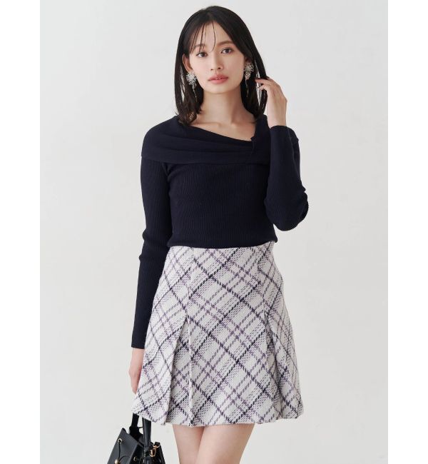 MERCURYDUO「オリジナルロービングチェックミニスカパン」|その他|