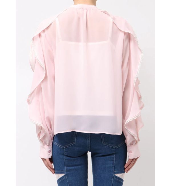 MERCURYDUO「ポイントレースブラウス」|シャツ・ブラウス|