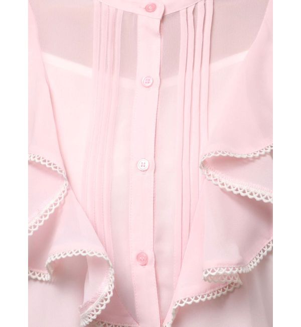 MERCURYDUO「ポイントレースブラウス」|シャツ・ブラウス|