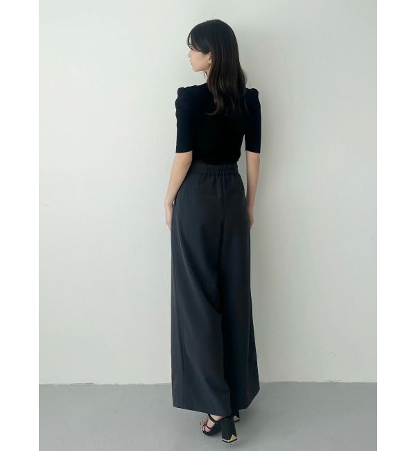 MERCURYDUO「レースレイヤードタックパンツ」|その他|