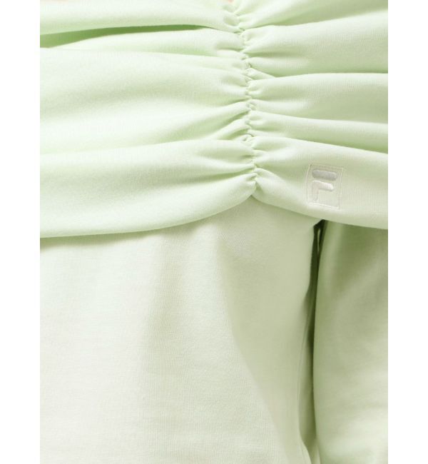 MERCURYDUO「【FILA別注】裏毛オフショルトップス」|Tシャツ・カットソー|