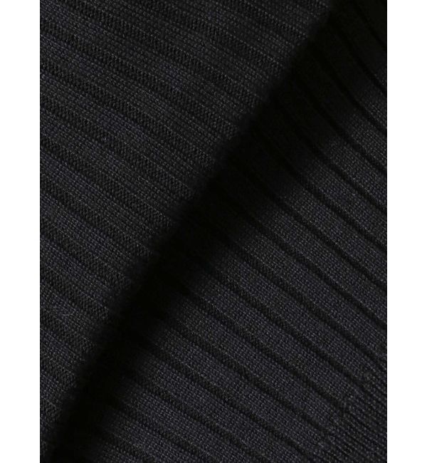 MERCURYDUO「シャツレイヤードライクハーフスリーブニット」|ニット・セーター|