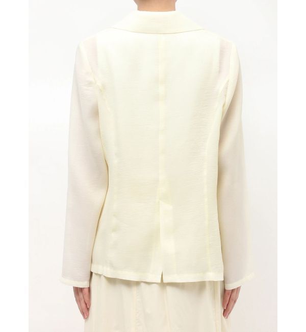 MERCURYDUO「フラワーエンブロイダリーシアージャケット」|テーラードジャケット|