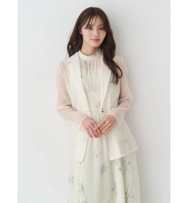 MERCURYDUO「シアージャケット」|テーラードジャケット|