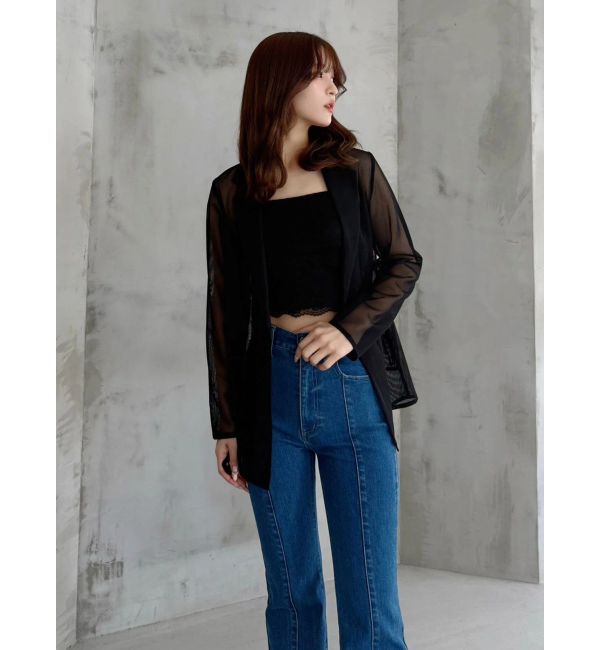 MERCURYDUO「シアージャケット」|テーラードジャケット|