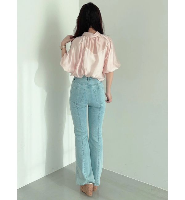 MERCURYDUO「2WAYシアーリボンブラウス」|シャツ・ブラウス|