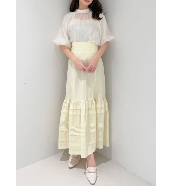 MERCURYDUO「2WAYシアーリボンブラウス」|シャツ・ブラウス|