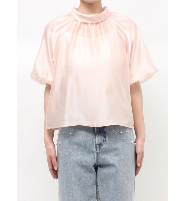 MERCURYDUO「2WAYシアーリボンブラウス」|シャツ・ブラウス|