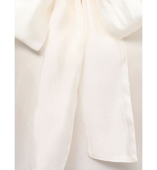MERCURYDUO「2WAYシアーリボンブラウス」|シャツ・ブラウス|