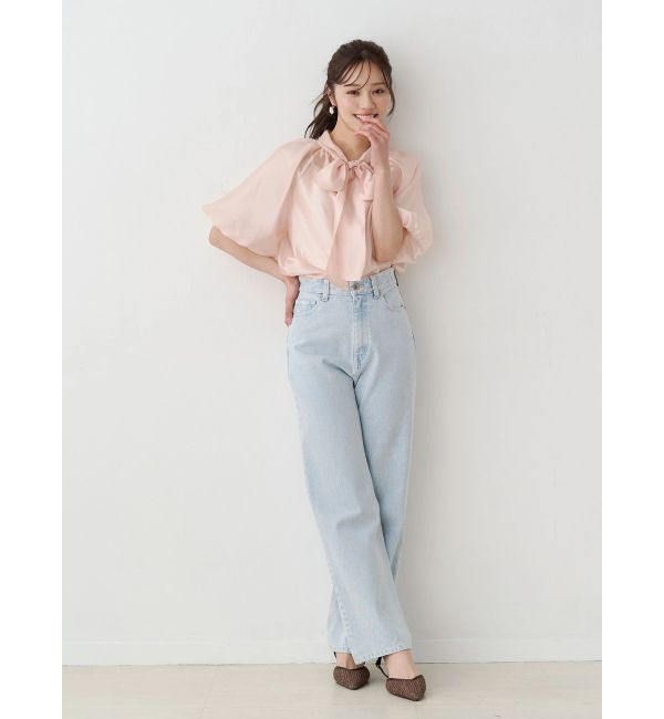 MERCURYDUO「2WAYシアーリボンブラウス」|シャツ・ブラウス|