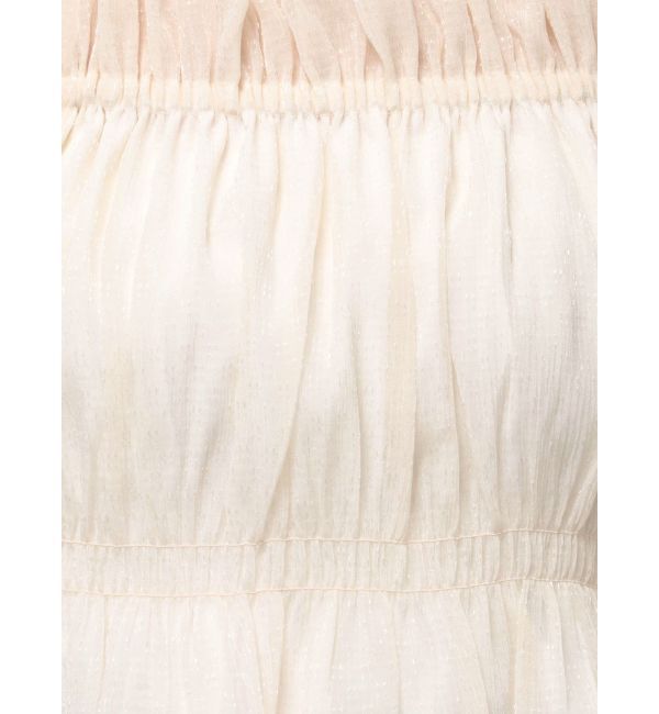 MERCURYDUO「2WAYオフショル五分袖シャーリングブラウス」|シャツ・ブラウス|