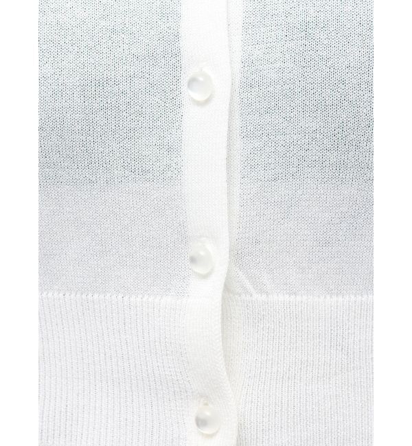 MERCURYDUO「2WAYシアーコンパクトカーディガン」|カーディガン|