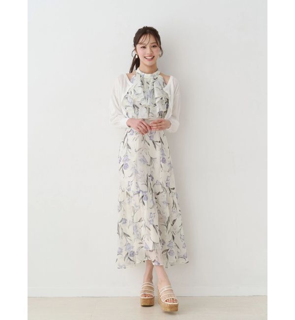 MERCURYDUO「2WAYシアーコンパクトカーディガン」|カーディガン|