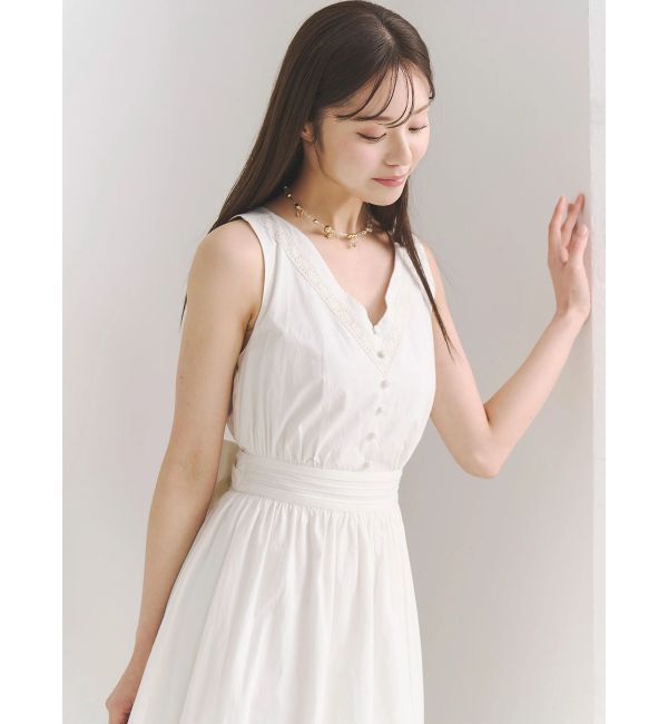 MERCURYDUO「ポプリンバックシャンワンピース」|ワンピース|