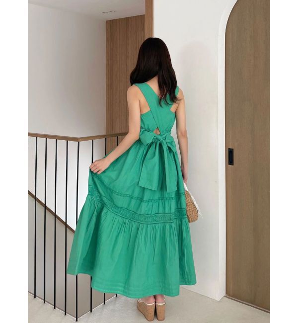 MERCURYDUO「ポプリンバックシャンワンピース」|ワンピース|