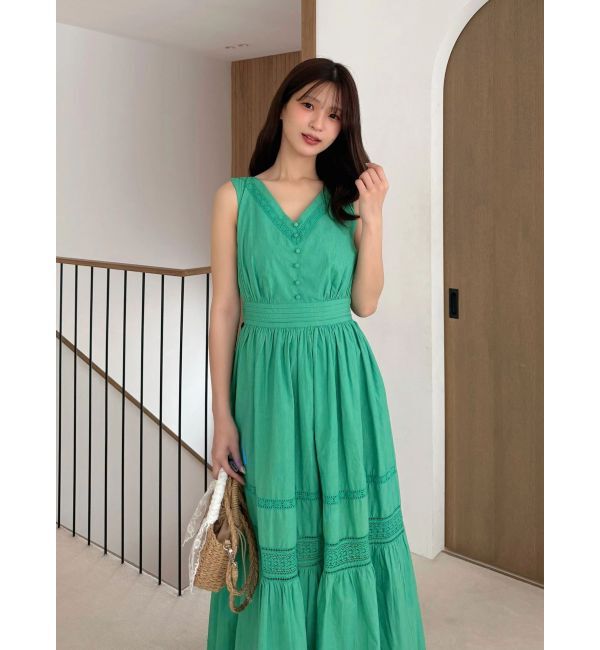 MERCURYDUO「ポプリンバックシャンワンピース」|ワンピース|