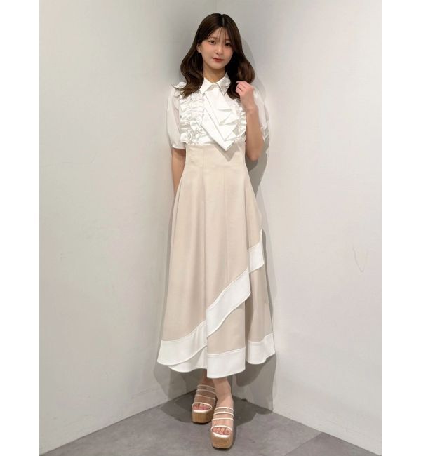 MERCURYDUO「ギャザーフリルシャツ」|シャツ・ブラウス|