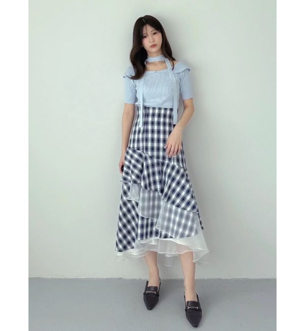 MERCURYDUO「2wayチョーカーネックニット」|ニット・セーター|